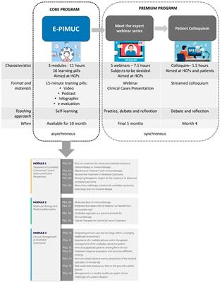 E-learning pills on immunotherapy in urothelial carcinoma: The E-PIMUC program for continuing medical education